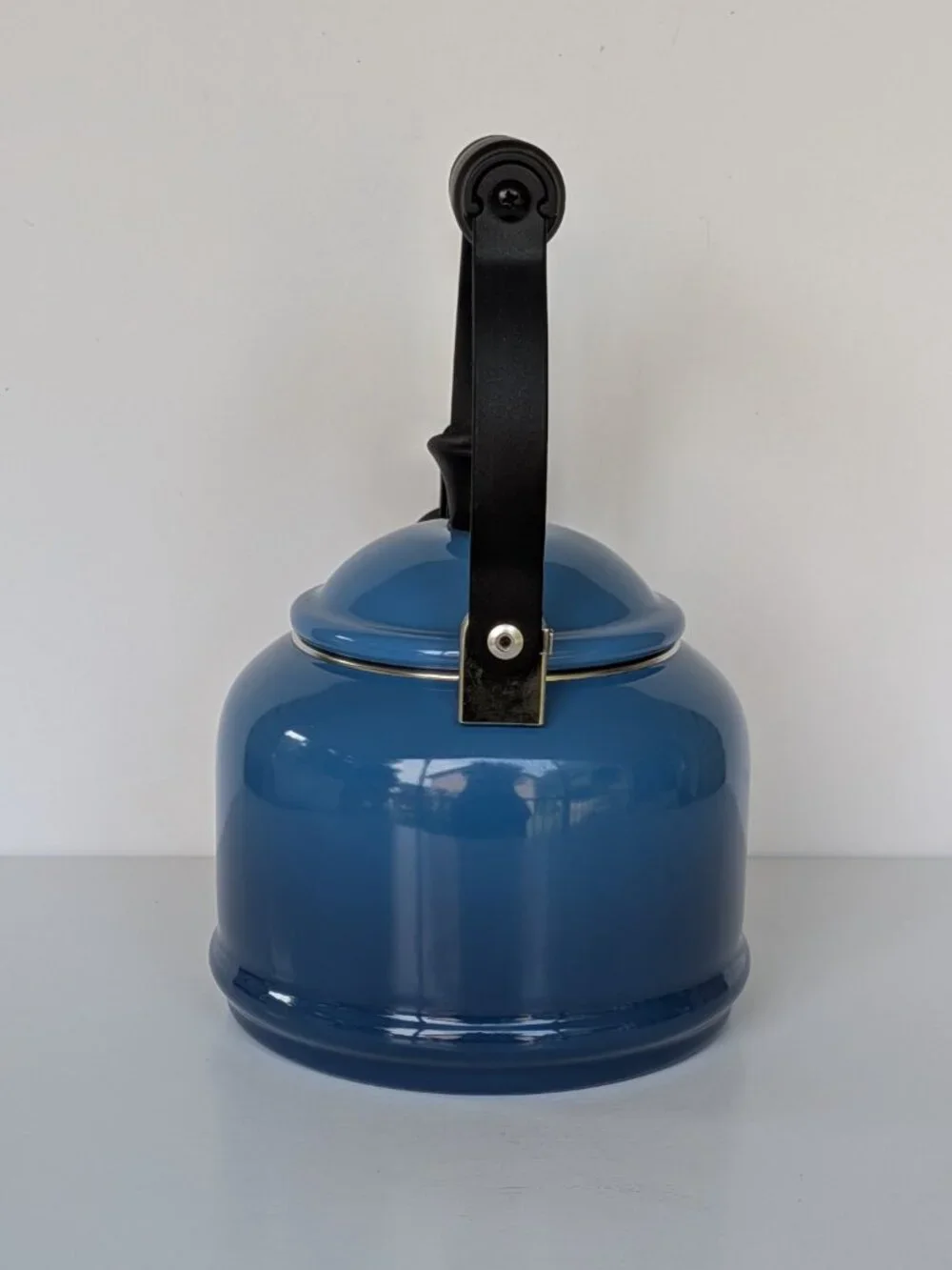 Le Creuset Blue Marseille Demi Tea Kettle - 1.25 quart capacity